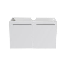 Load image into Gallery viewer, Fresca Vista 30&quot; White Wall Hung Modern Bathroom Cabinet- Fresca