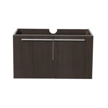 Load image into Gallery viewer, Fresca Vista 36" Black Modern Bathroom Cabinet- Fresca