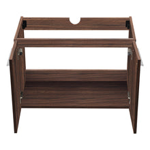 Load image into Gallery viewer, Fresca Vista 36" Walnut Modern Bathroom Cabinet- Fresca