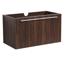 Load image into Gallery viewer, Fresca Vista 36" Walnut Modern Bathroom Cabinet- Fresca