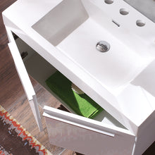 Load image into Gallery viewer, Fresca Vista 36" White Modern Bathroom Base Cabinet w/ Integrated Sink- Fresca