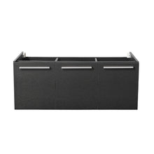 Load image into Gallery viewer, Fresca Vista 48&quot; Black Wall Hung Modern Bathroom Cabinet- Fresca