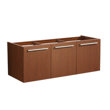 Load image into Gallery viewer, Fresca Vista 48&quot; Teak Wall Hung Modern Bathroom Cabinet- Fresca