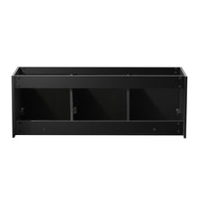 Load image into Gallery viewer, Fresca Vista 60&quot; Black Wall Hung Single Sink Modern Bathroom Cabinet- Fresca