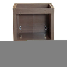 Load image into Gallery viewer, Fresca Vista 60&quot; Teak Wall Hung Single Sink Modern Bathroom Cabinet- Fresca