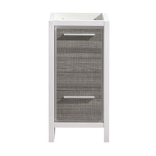 Load image into Gallery viewer, Fresca Allier Rio 16" Ash Gray Modern Bathroom Cabinet- Fresca