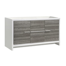 Load image into Gallery viewer, Fresca Allier Rio 60&quot; Ash Gray Single Sink Modern Bathroom Cabinet- Fresca