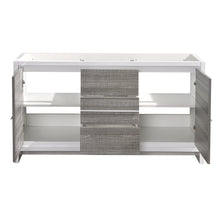 Load image into Gallery viewer, Fresca Allier Rio 60&quot; Ash Gray Single Sink Modern Bathroom Cabinet- Fresca
