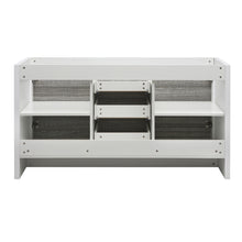 Load image into Gallery viewer, Fresca Allier Rio 60&quot; Ash Gray Double Sink Modern Bathroom Cabinet- Fresca