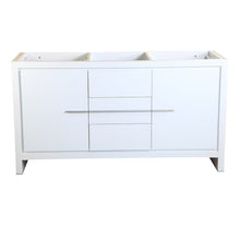 Load image into Gallery viewer, Fresca Allier 60&quot; White Modern Double Sink Bathroom Cabinet- Fresca