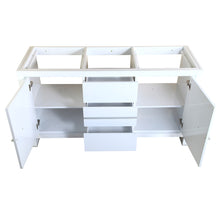 Load image into Gallery viewer, Fresca Allier 60&quot; White Modern Double Sink Bathroom Cabinet- Fresca