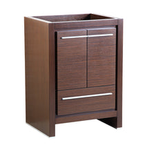 Load image into Gallery viewer, Fresca Allier 24" Wenge Brown Modern Bathroom Cabinet- Fresca