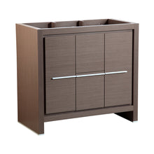 Load image into Gallery viewer, Fresca Allier 36" Gray Oak Modern Bathroom Cabinet- Fresca