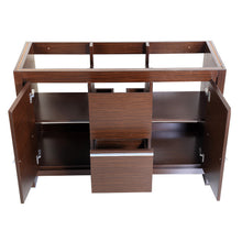 Load image into Gallery viewer, Fresca Allier 48&quot; Wenge Brown Modern Bathroom Cabinet- Fresca