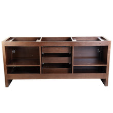 Load image into Gallery viewer, Fresca Allier 72&quot; Wenge Brown Modern Double Sink Bathroom Cabinet- Fresca