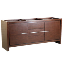 Load image into Gallery viewer, Fresca Allier 72&quot; Wenge Brown Modern Double Sink Bathroom Cabinet- Fresca