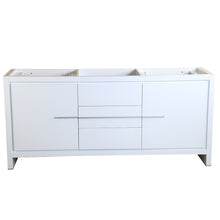 Load image into Gallery viewer, Fresca Allier 72&quot; White Modern Double Sink Bathroom Cabinet- Fresca