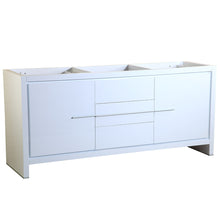 Load image into Gallery viewer, Fresca Allier 72&quot; White Modern Double Sink Bathroom Cabinet- Fresca