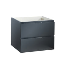Load image into Gallery viewer, Fresca Valencia 24" Dark Slate Gray Wall Hung Modern Bathroom Cabinet- Fresca