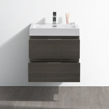 Load image into Gallery viewer, Fresca Valencia 24&quot; Gray Oak Wall Hung Modern Bathroom Vanity- Fresca