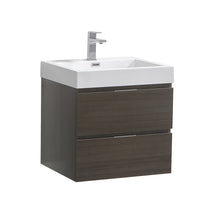 Load image into Gallery viewer, Fresca Valencia 24&quot; Gray Oak Wall Hung Modern Bathroom Vanity- Fresca