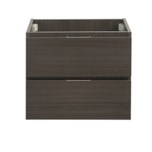 Load image into Gallery viewer, Fresca Valencia 24" Gray Oak Wall Hung Modern Bathroom Cabinet- Fresca