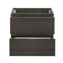 Load image into Gallery viewer, Fresca Valencia 24" Gray Oak Wall Hung Modern Bathroom Cabinet- Fresca