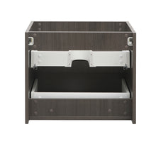 Load image into Gallery viewer, Fresca Valencia 24" Gray Oak Wall Hung Modern Bathroom Cabinet- Fresca