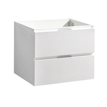Load image into Gallery viewer, Fresca Valencia 24" Glossy White Wall Hung Modern Bathroom Cabinet- Fresca
