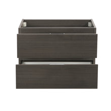 Load image into Gallery viewer, Fresca Valencia 30&quot; Gray Oak Wall Hung Modern Bathroom Cabinet- Fresca