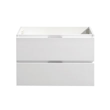 Load image into Gallery viewer, Fresca Valencia 30&quot; Glossy White Wall Hung Modern Bathroom Cabinet- Fresca