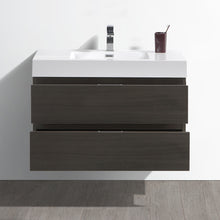Load image into Gallery viewer, Fresca Valencia 36&quot; Gray Oak Wall Hung Modern Bathroom Vanity- Fresca