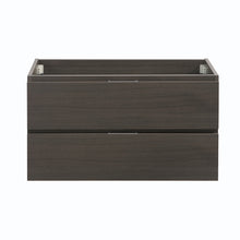 Load image into Gallery viewer, Fresca Valencia 36" Gray Oak Wall Hung Modern Bathroom Cabinet- Fresca