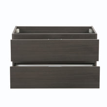 Load image into Gallery viewer, Fresca Valencia 36" Gray Oak Wall Hung Modern Bathroom Cabinet- Fresca
