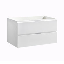Load image into Gallery viewer, Fresca Valencia 36" Glossy White Wall Hung Modern Bathroom Cabinet- Fresca