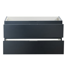 Load image into Gallery viewer, Fresca Valencia 40&quot; Dark Slate Gray Wall Hung Modern Bathroom Cabinet- Fresca