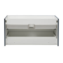 Load image into Gallery viewer, Fresca Valencia 40&quot; Dark Slate Gray Wall Hung Modern Bathroom Cabinet- Fresca