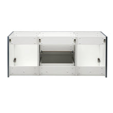 Load image into Gallery viewer, Fresca Valencia 48&quot; Dark Slate Gray Wall Hung Double Sink Modern Bathroom Cabinet- Fresca