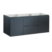 Load image into Gallery viewer, Fresca Valencia 48&quot; Dark Slate Gray Wall Hung Single Sink Modern Bathroom Cabinet- Fresca