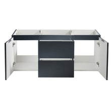 Load image into Gallery viewer, Fresca Valencia 48&quot; Dark Slate Gray Wall Hung Single Sink Modern Bathroom Cabinet- Fresca