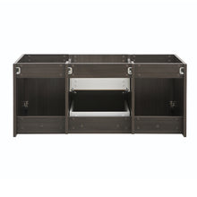 Load image into Gallery viewer, Fresca Valencia 48&quot; Gray Oak Wall Hung Double Sink Modern Bathroom Cabinet- Fresca