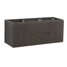Load image into Gallery viewer, Fresca Valencia 48&quot; Gray Oak Wall Hung Single Sink Modern Bathroom Cabinet- Fresca