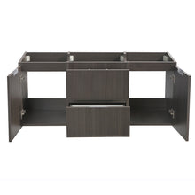 Load image into Gallery viewer, Fresca Valencia 48&quot; Gray Oak Wall Hung Single Sink Modern Bathroom Cabinet- Fresca