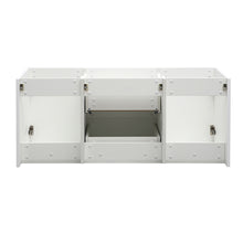 Load image into Gallery viewer, Fresca Valencia 48&quot; Glossy White Wall Hung Double Sink Modern Bathroom Cabinet- Fresca