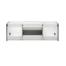 Load image into Gallery viewer, Fresca Valencia 60&quot; Dark Slate Gray Wall Hung Double Sink Modern Bathroom Cabinet- Fresca