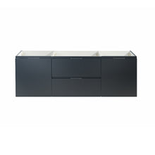 Load image into Gallery viewer, Fresca Valencia 60&quot; Dark Slate Gray Wall Hung Single Sink Modern Bathroom Cabinet- Fresca