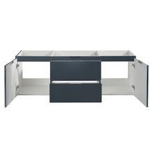 Load image into Gallery viewer, Fresca Valencia 60&quot; Dark Slate Gray Wall Hung Single Sink Modern Bathroom Cabinet- Fresca