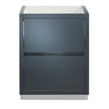 Load image into Gallery viewer, Fresca Valencia 24&quot; Dark Slate Gray Free Standing Modern Bathroom Cabinet- Fresca