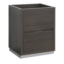 Load image into Gallery viewer, Fresca Valencia 24&quot; Gray Oak Free Standing Modern Bathroom Cabinet- Fresca