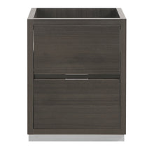 Load image into Gallery viewer, Fresca Valencia 24&quot; Gray Oak Free Standing Modern Bathroom Cabinet- Fresca